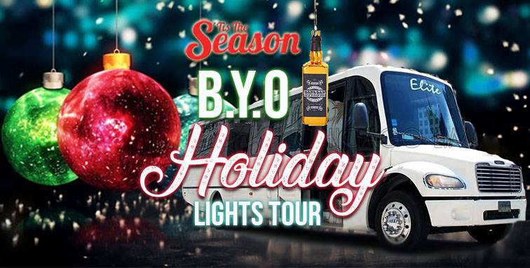 Chicago's BYOB Party Bus Holiday Lights Tour 'Tis The Season
