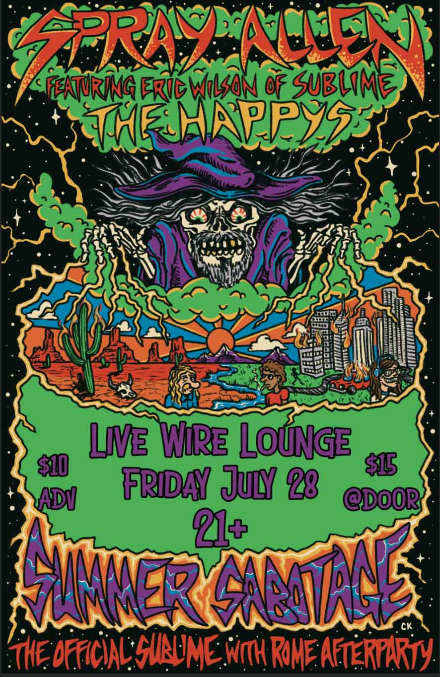 Spray Allen & The Happys | Official Sublime Afterparty