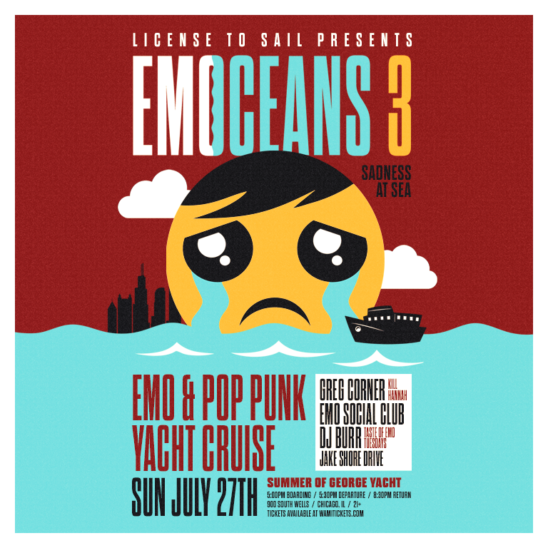 EMOceans 3 - Emo & Pop Punk Boat Cruise
