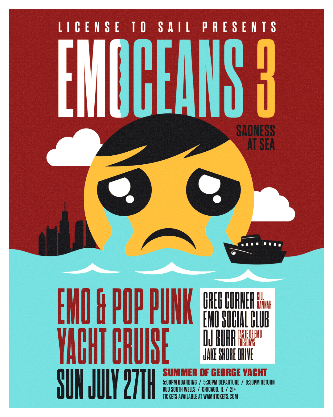 EMOceans 3 - Emo & Pop Punk Boat Cruise