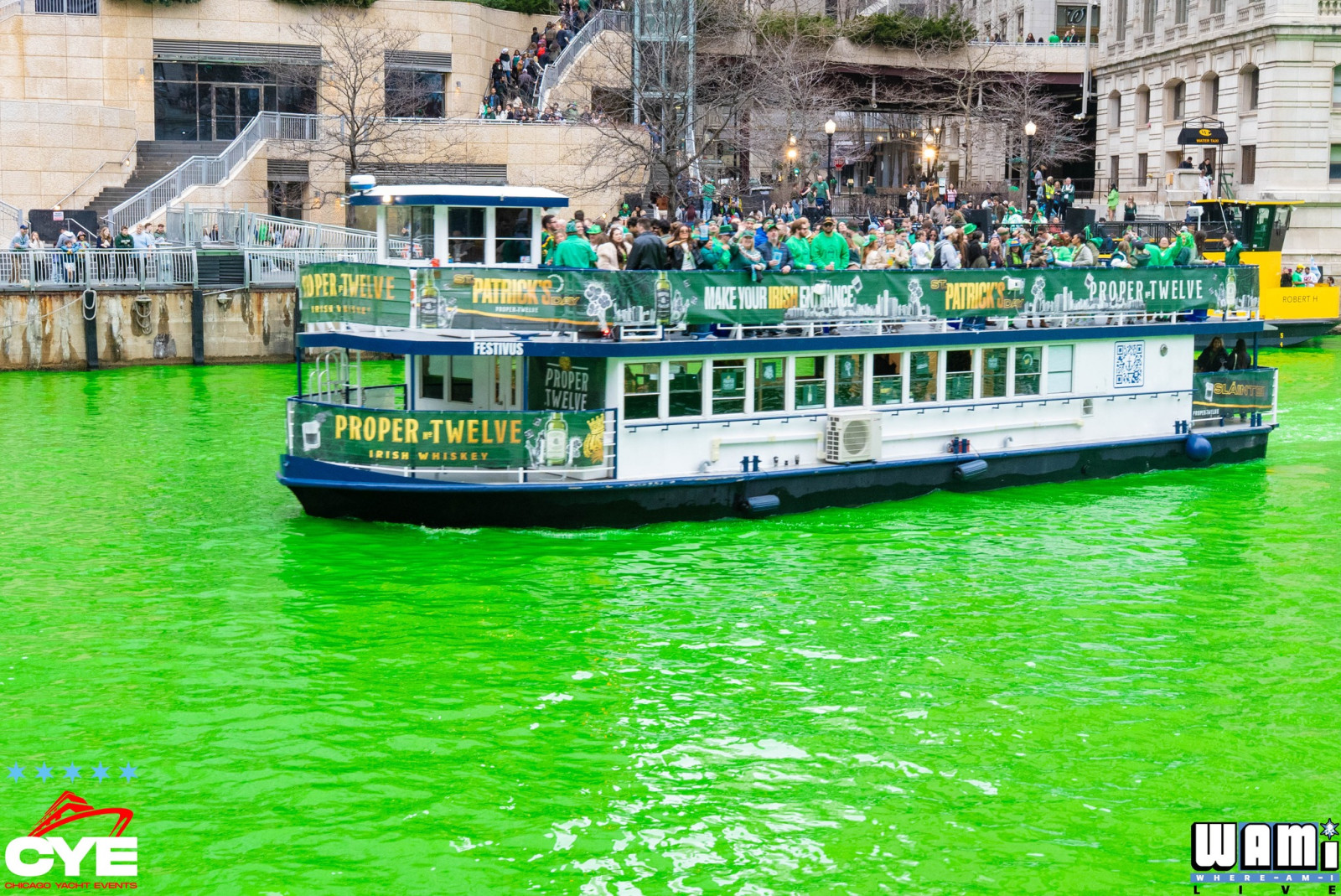 🍀 St. Patrick's Day Chicago Green River Booze Cruise! 🍀