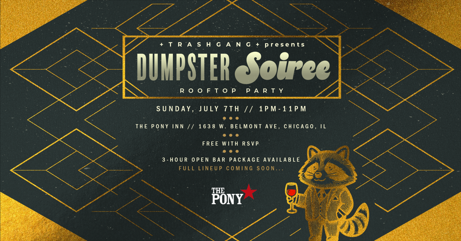 + T R A S H G A N G + presents Dumpster Soiree