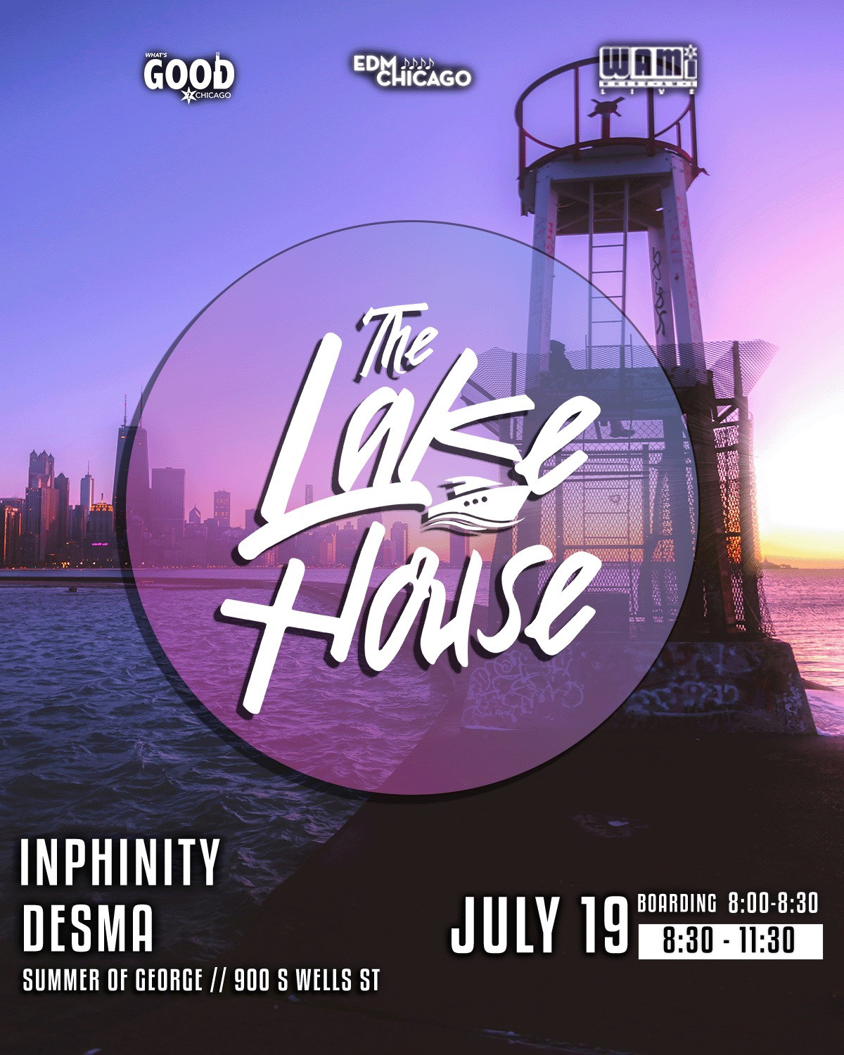 "The Lake House" (Sundown Cruise) 7/19