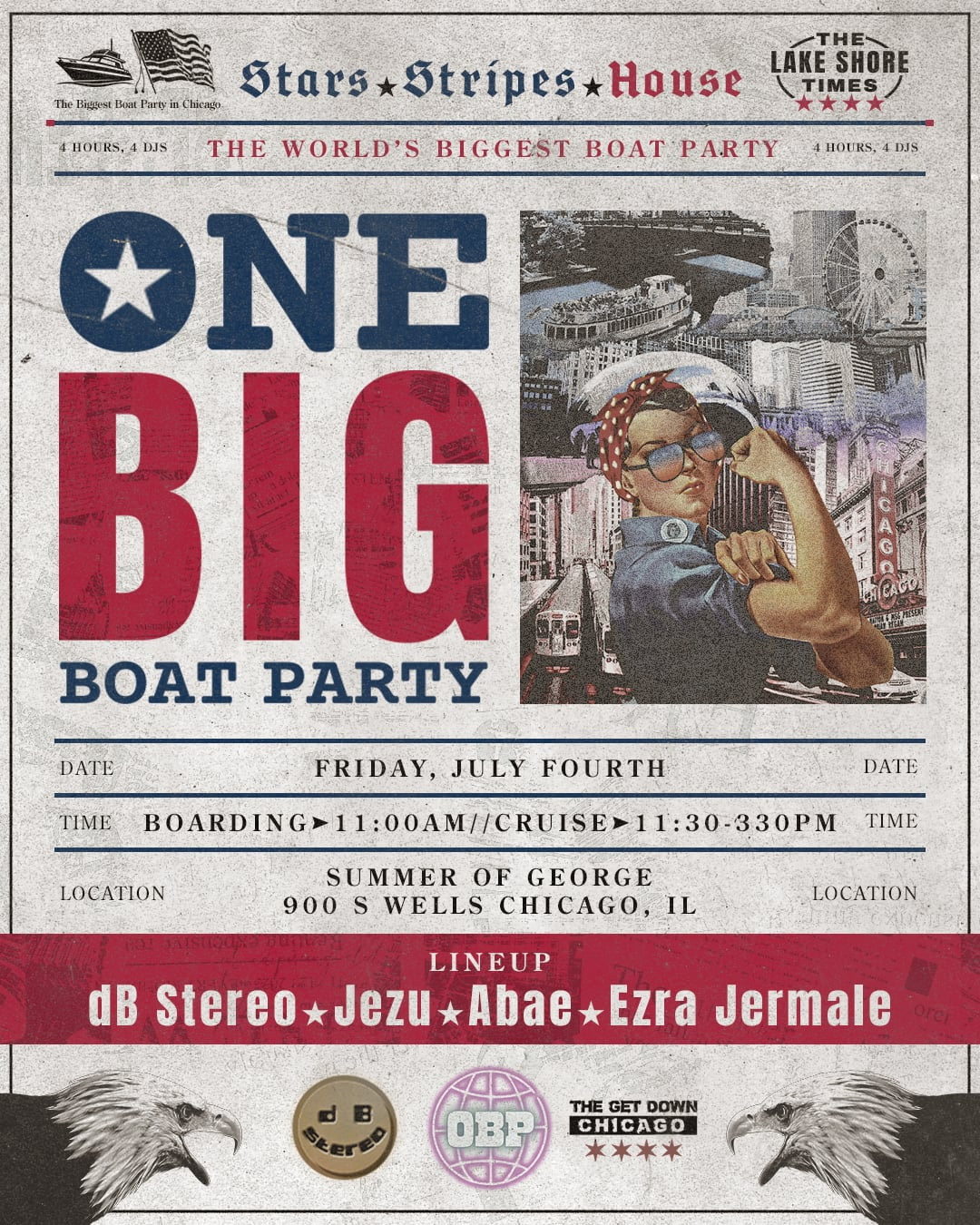 ONE BIG BOAT PARTY