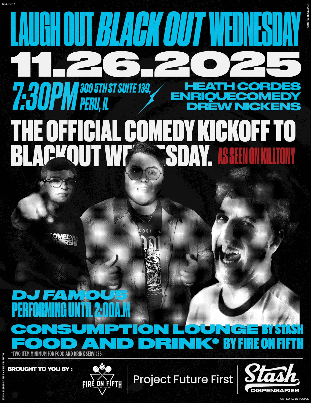 Laugh Out Black Out Comedy Show