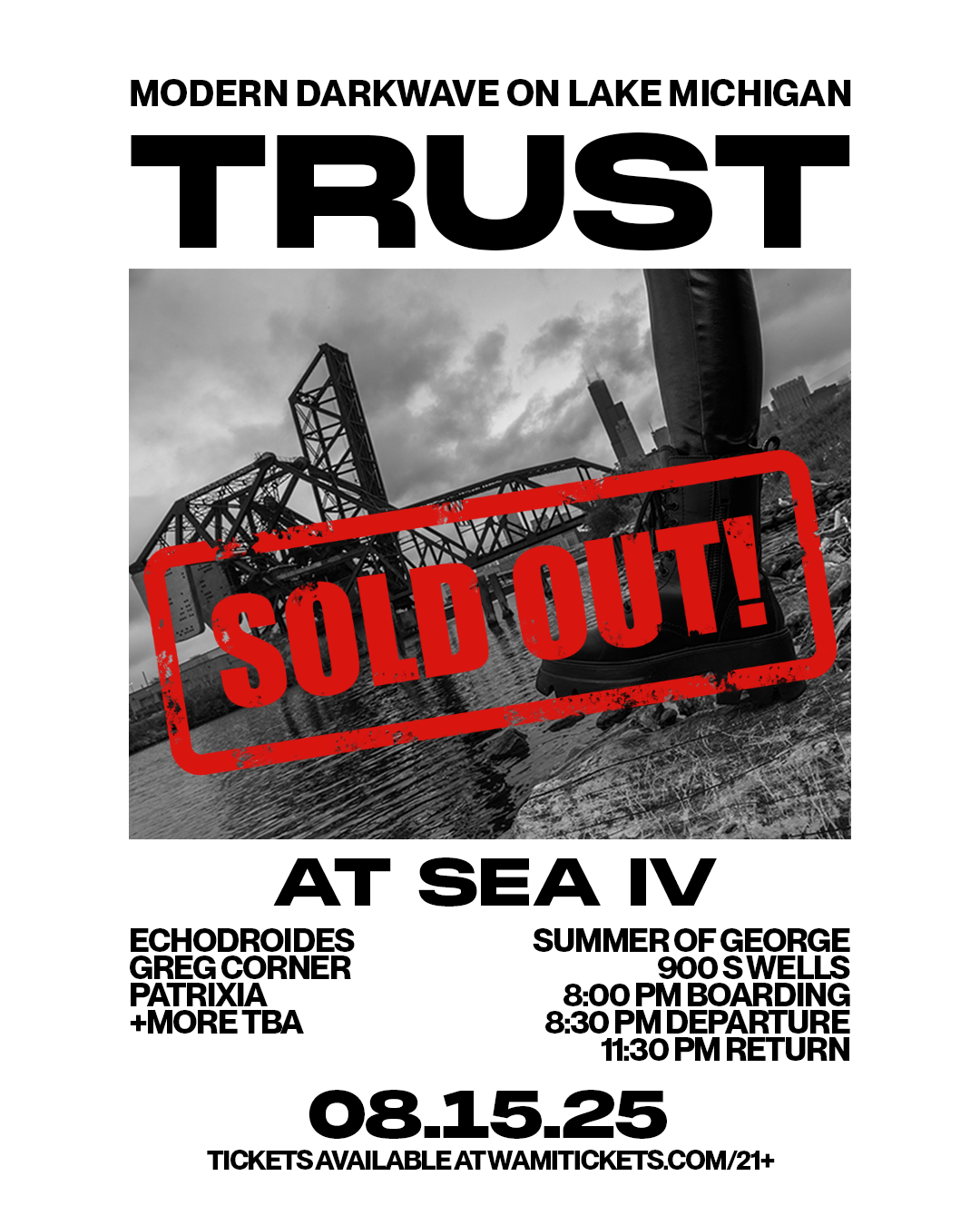 TRUST at SEA IV - Modern Dark Wave Cruise - SOLD OUT