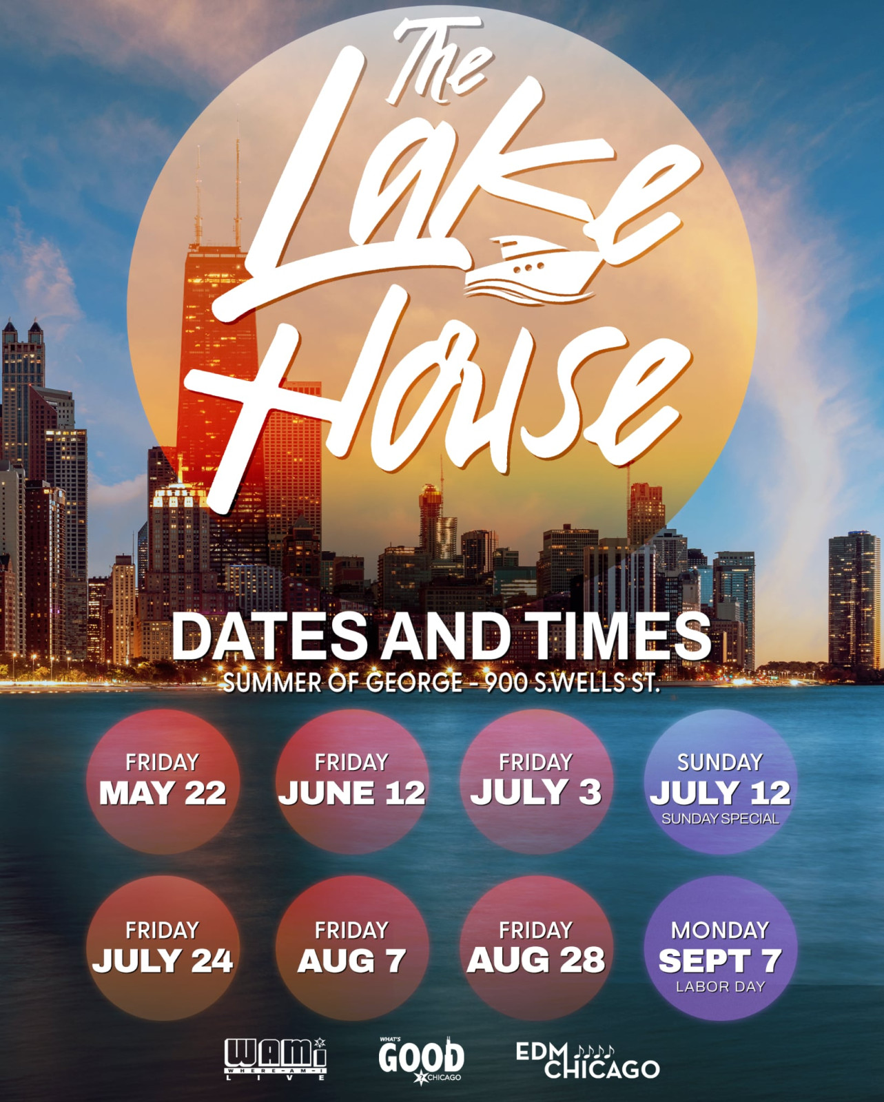 “The Lake House” (Labor Day Cruise)