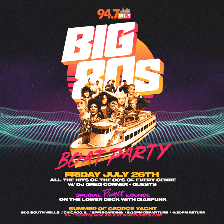 Big 80's Boat Party