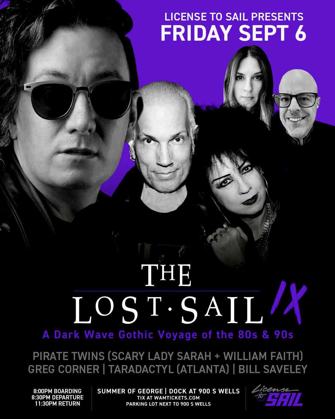 The Lost Sail 9 - 80's & 90's Gothic Boat Cruise