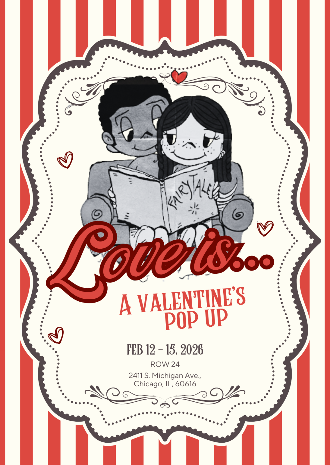 LOVE IS... a Valentines Day Pop-Up Event