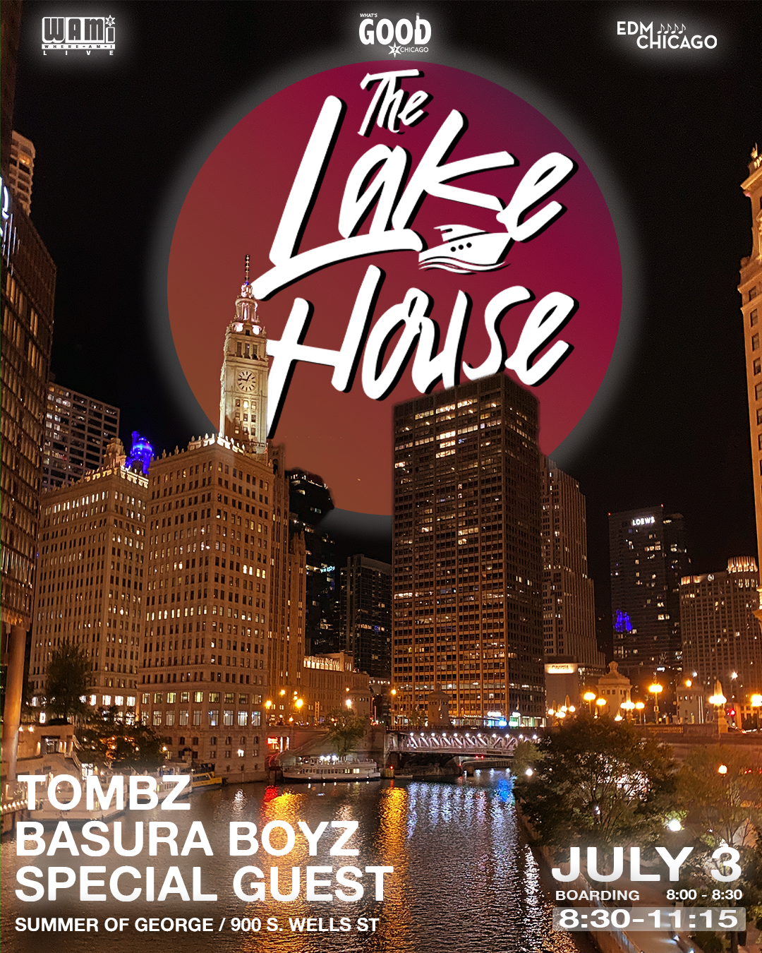 "The Lake House" (Sunset Cruise) 7/3