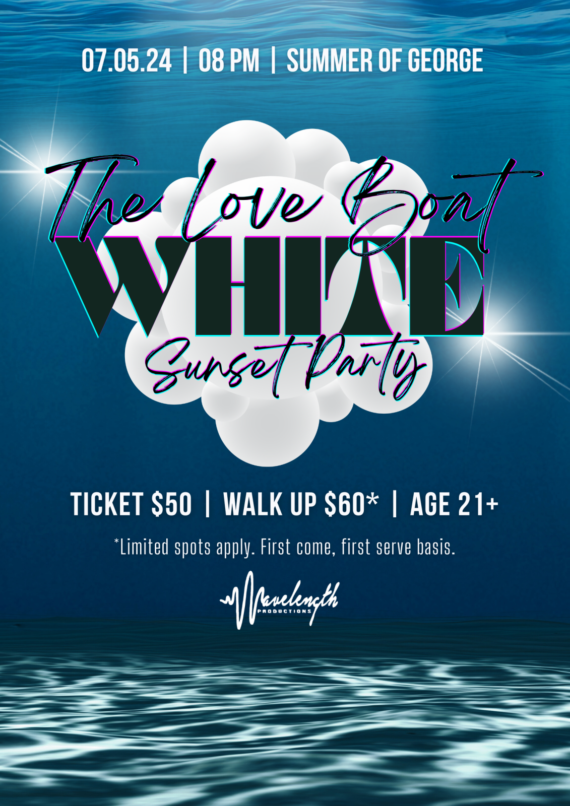 The Love Boat (All white Sunset Party)