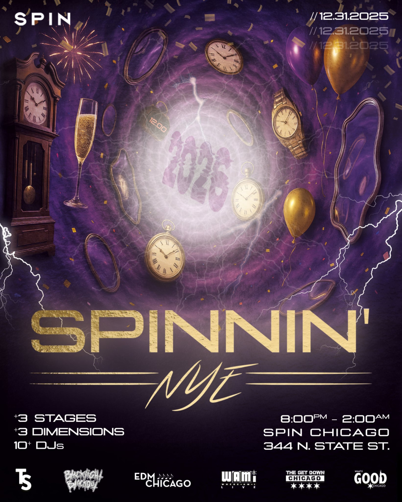 SPINNIN' NEW YEARS EVE 2026