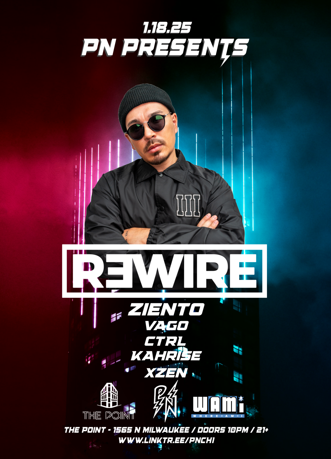 PN Presents: R3WIRE at The Point