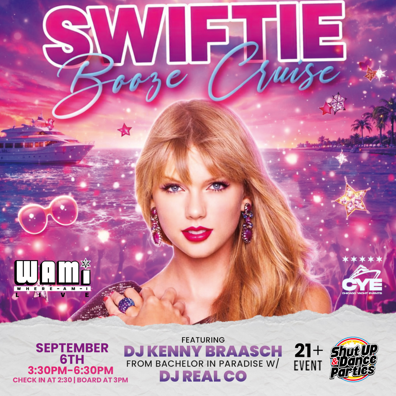 Swiftie Booze Cruise Labor Day Weekend!