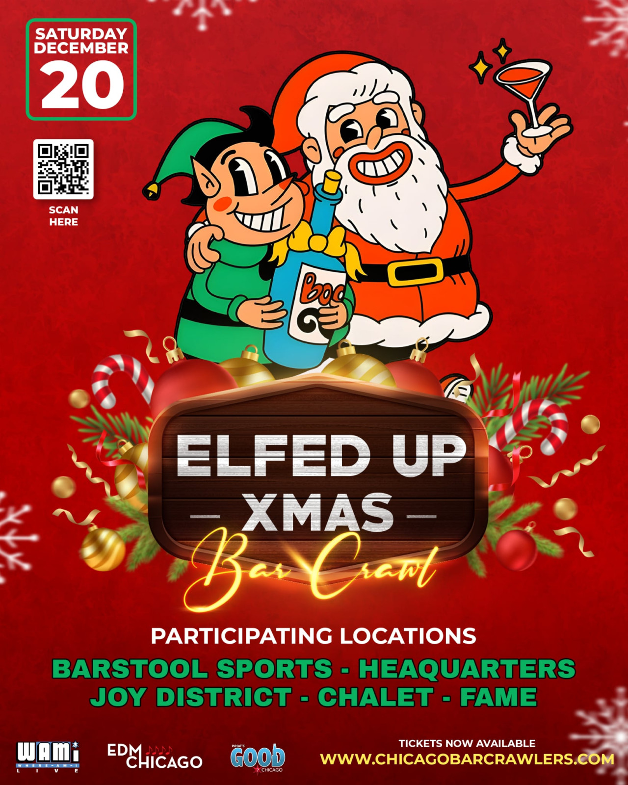 🎄 The Elfed Up Christmas Crawl 🎅🏻