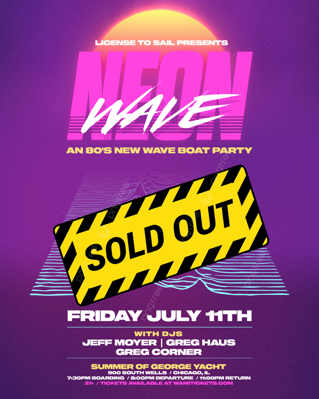 Neon Wave - 80's New Wave Cruise - SOLD OUT