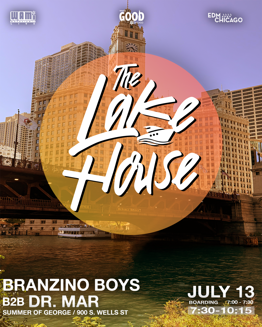 "The Lake House" (Sunset Cruise) 7/13
