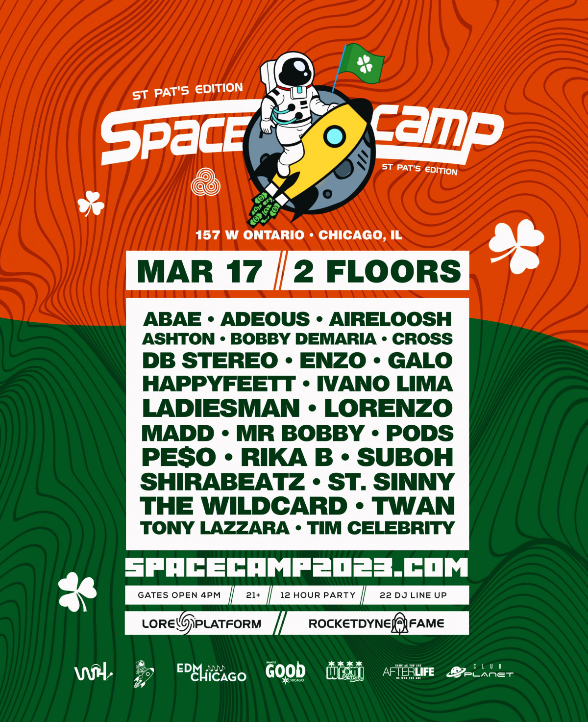 Space Camp St. Paddy’s Edition