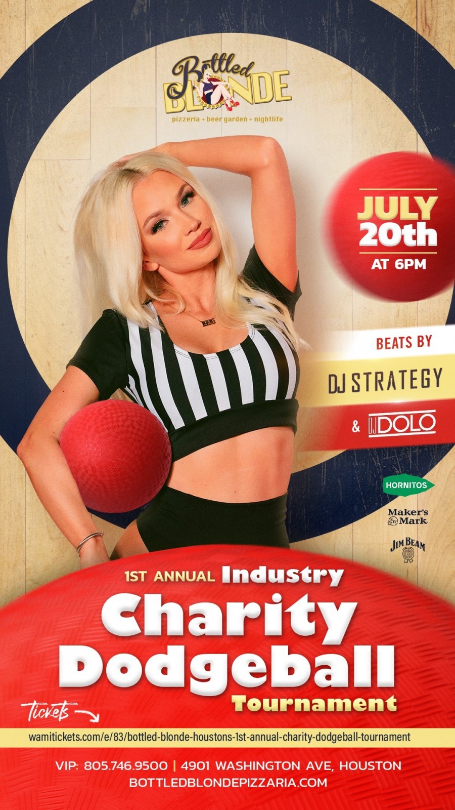 Bottled Blonde Houston's 1st Annual Charity Dodgeball Tournament
