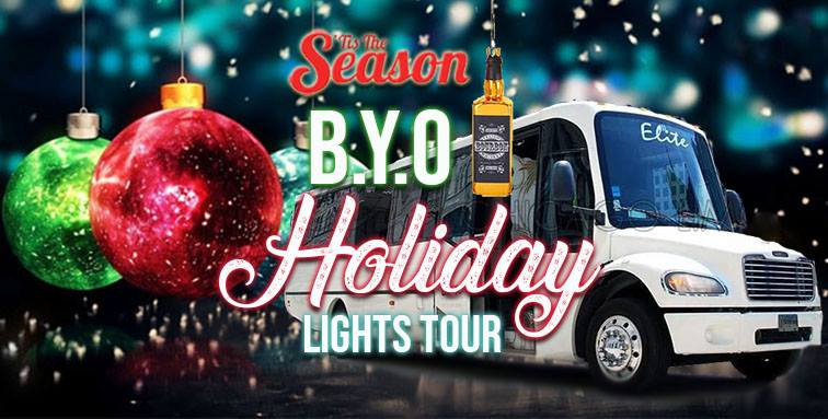 Chicago's BYOB Party Bus Holiday Lights Tour 'Tis The Season
