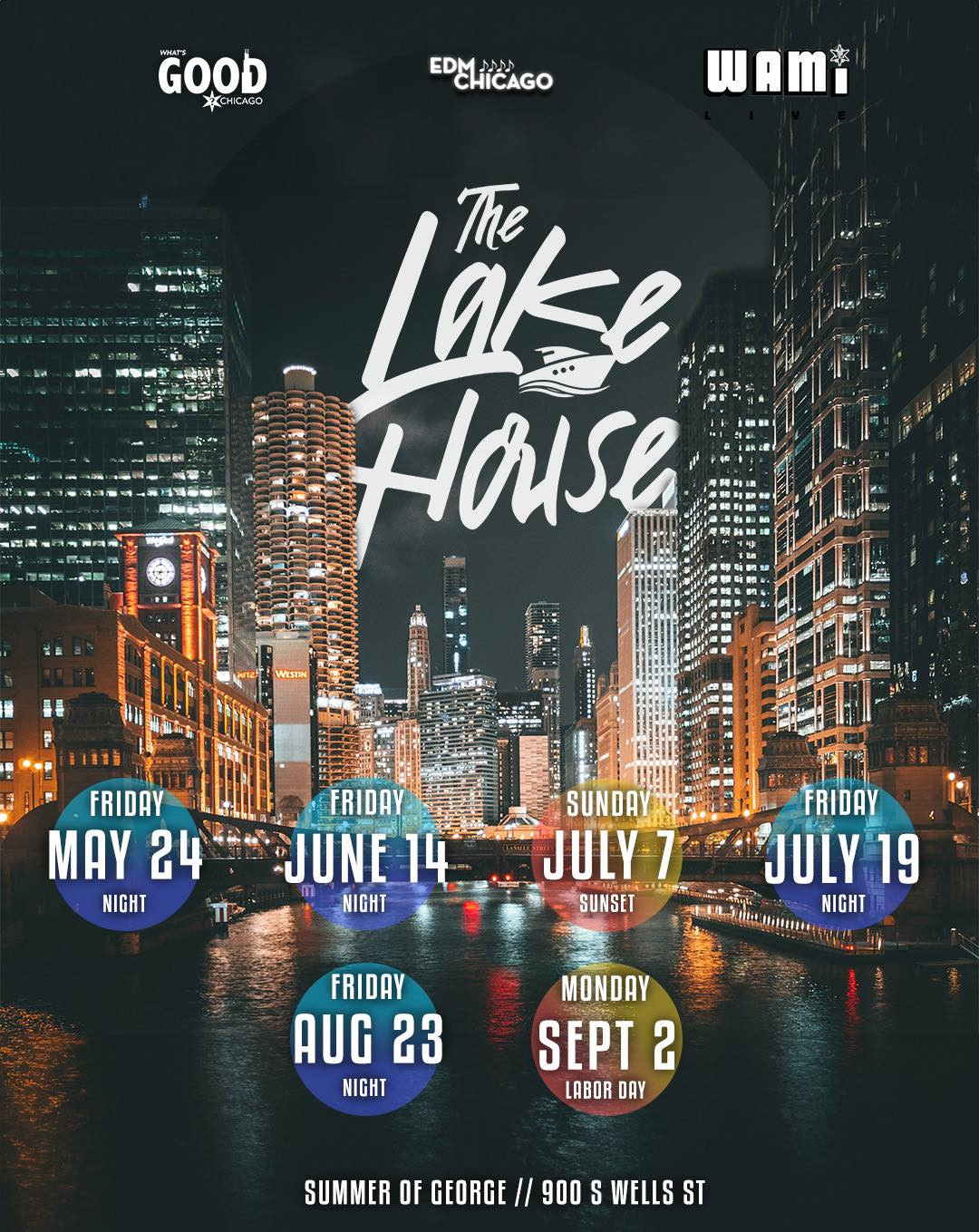 "The Lake House" (Sundown Cruise) 8/23