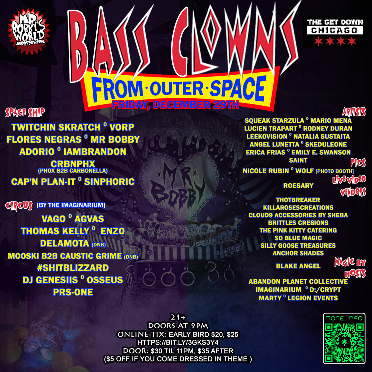 Bass Clowns from Outer Space