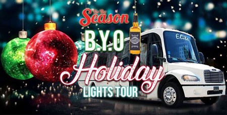 BYOB Party Bus Holiday Lights Tour 'Tis The Season