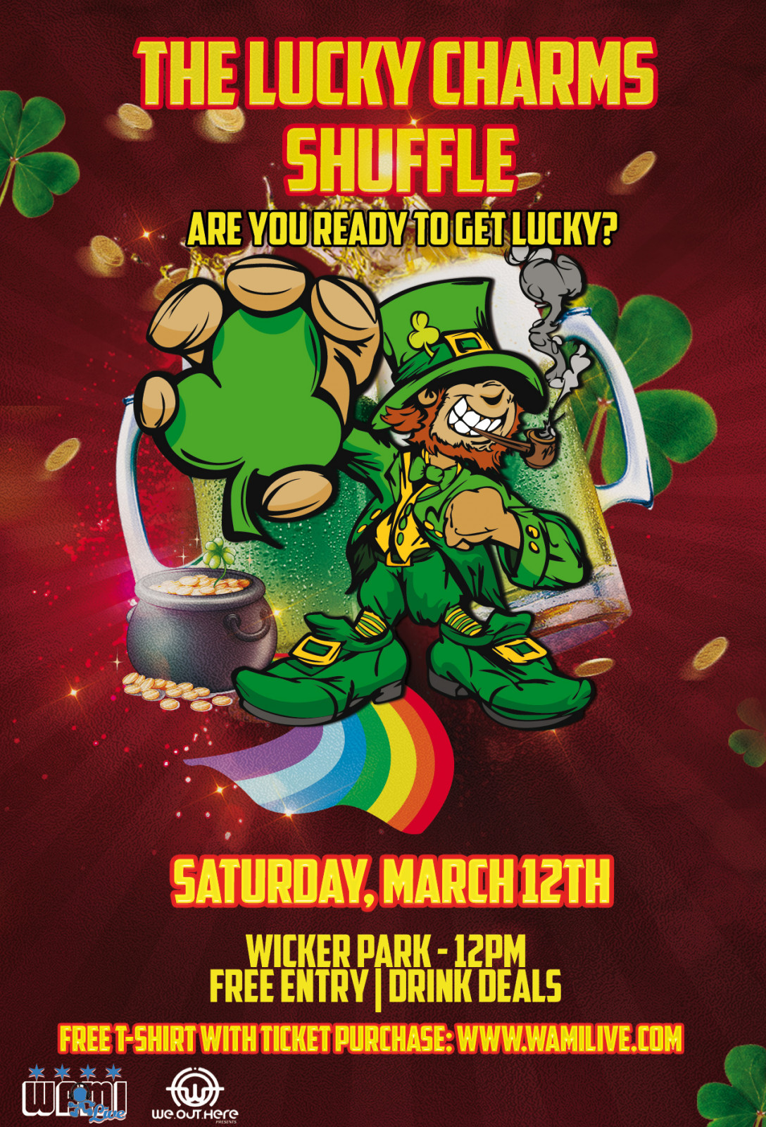 St. Patricks Day Lucky Charms Shuffle | Wicker Park