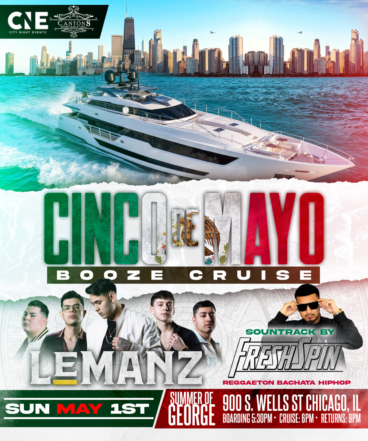 Cinco de Mayo Booze Cruise!