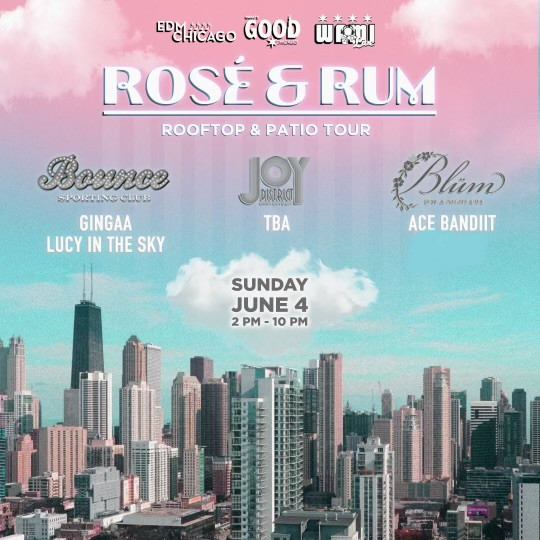 Rosé & Rum Rooftop Tour