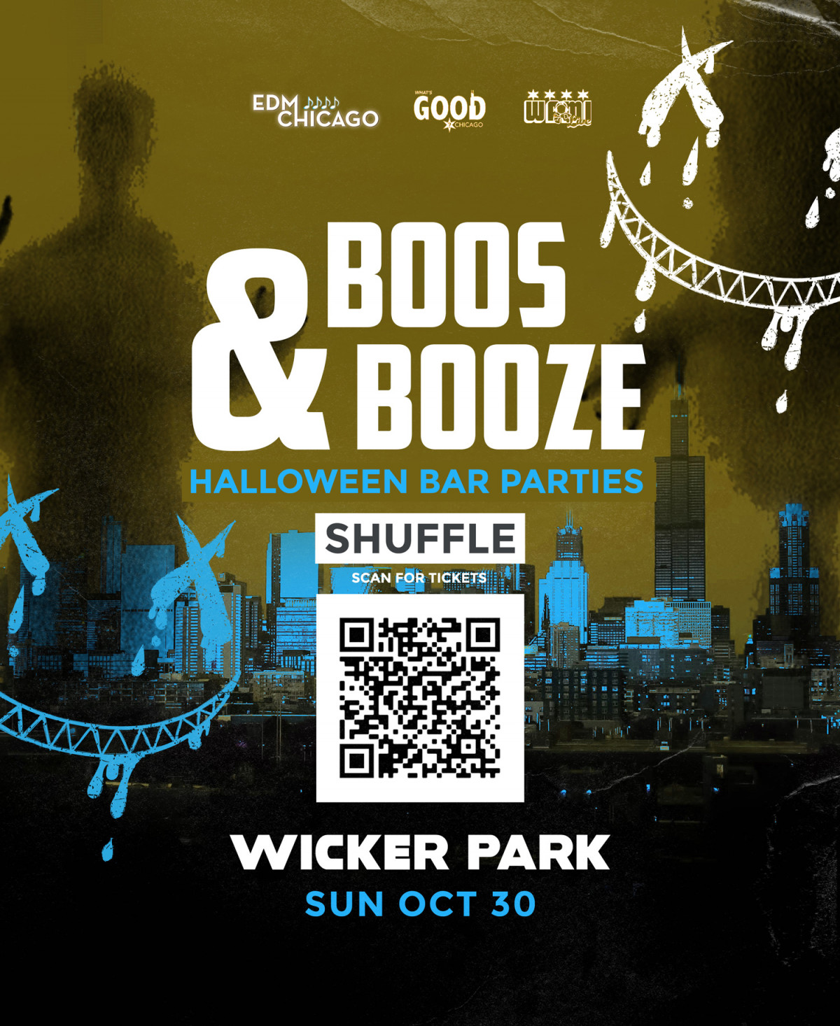 Boos & Booze Halloween Bar Shuffle | Wicker Park
