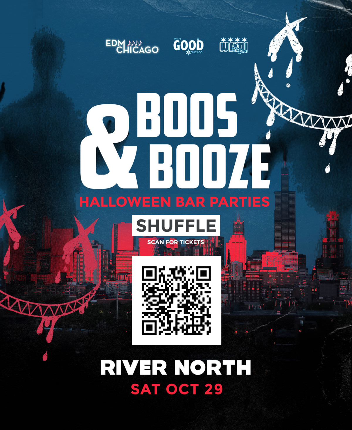 Boos & Booze Halloween Bar Shuffle | River North