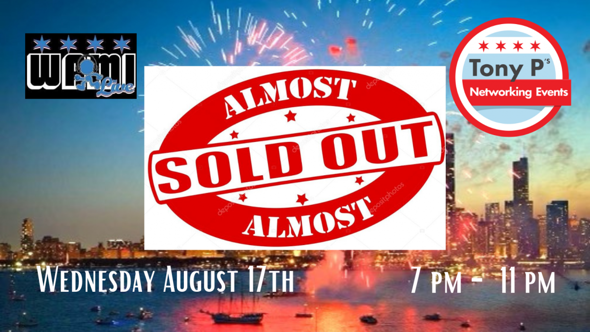 Tony P's Networking Events: FIREWORKS NIGHT Cruise: Wednesday August 17th -  ALMOST SOLD OUT!!